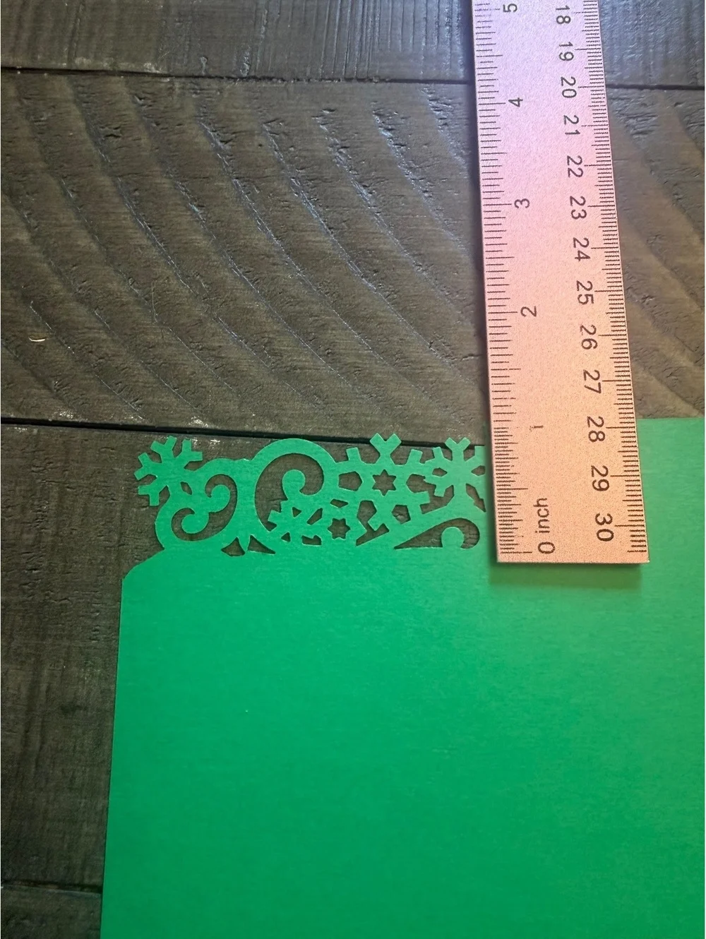 Martha Stewart RARE Snowflake Scroll Flourish Border & Corner Shape Punch